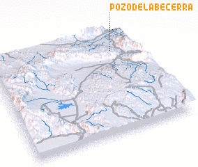 3d view of Pozo de la Becerra