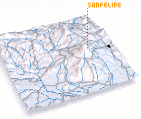 3d view of San Felipe