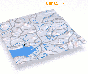 3d view of La Mesita