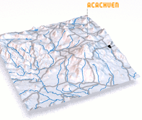 3d view of Acachuén