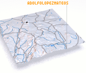 3d view of Adolfo López Mateos