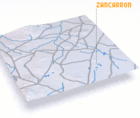 3d view of Zancarrón