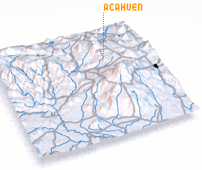 3d view of Acahuén