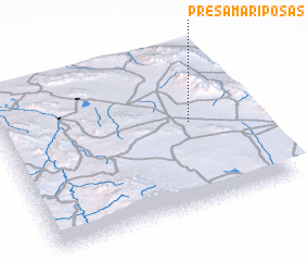 3d view of Presa Mariposas