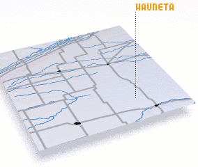 3d view of Wauneta