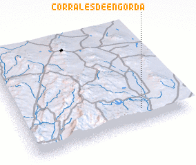 3d view of Corrales de Engorda