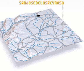 3d view of San José de los Reynoso