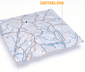 3d view of Santa Elena