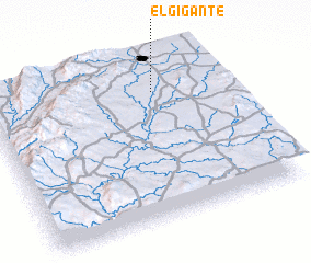 3d view of El Gigante