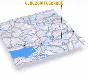 3d view of El Mezquite Grande