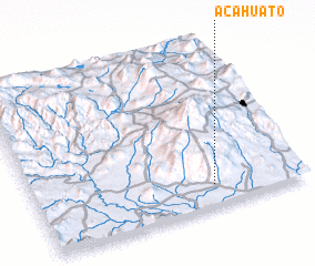 3d view of Acahuato