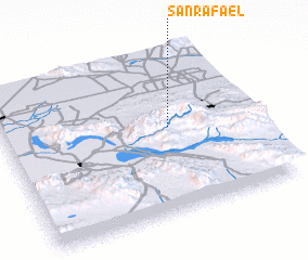 3d view of San Rafael