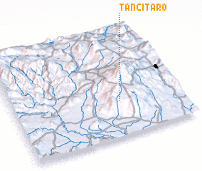 3d view of Tancítaro