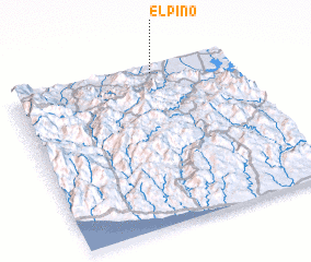 3d view of El Pino