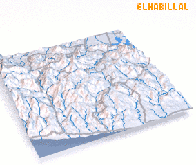 3d view of El Habillal