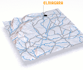 3d view of El Niágara