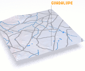 3d view of Guadalupe