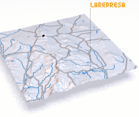 3d view of La Represa