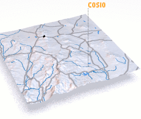 3d view of Cosío