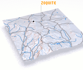 3d view of Zoquite