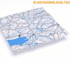 3d view of El Refugio de los Altos