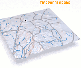 3d view of Tierra Colorada