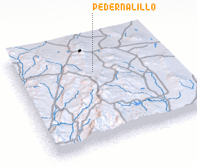 3d view of Pedernalillo