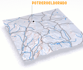 3d view of Potrero El Dorado