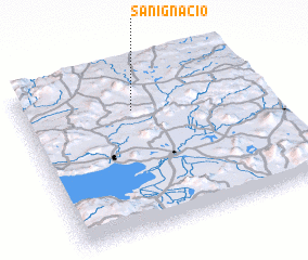 3d view of San Ignacio