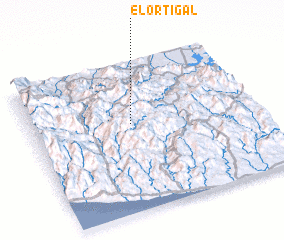 3d view of El Ortigal