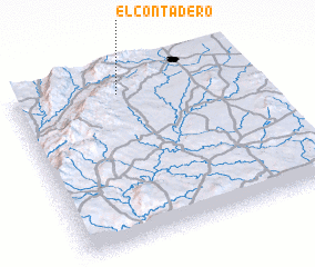 3d view of El Contadero