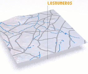 3d view of Los Números