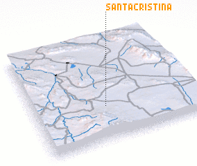 3d view of Santa Cristina