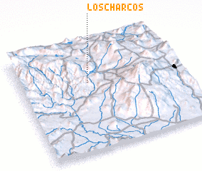 3d view of Los Charcos