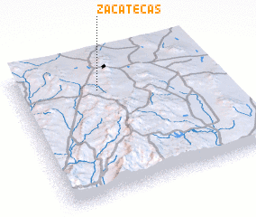 3d view of Zacatecas