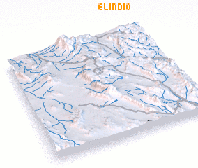 3d view of El Indio