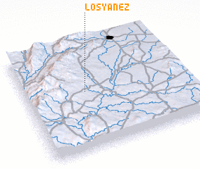 3d view of Los Yáñez