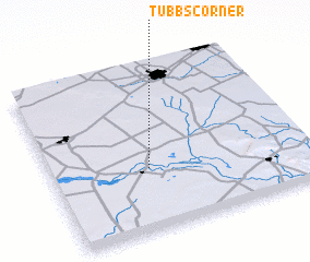 3d view of Tubbs Corner