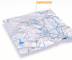 3d view of San Pedro