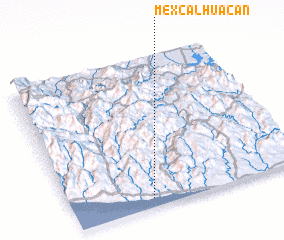 3d view of Mexcalhuacán