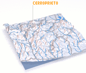 3d view of Cerro Prieto