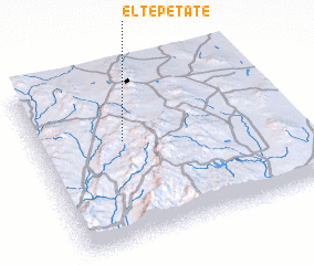 3d view of El Tepetate