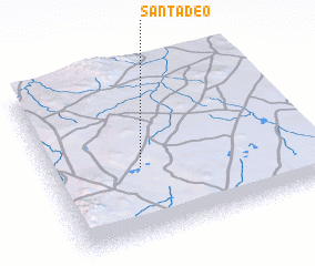 3d view of San Tadeo