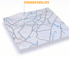 3d view of Noria de San Luis