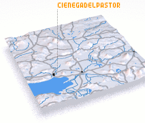 3d view of Ciénega del Pastor