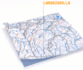 3d view of La Manzanilla