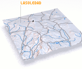 3d view of La Soledad