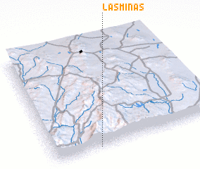 3d view of Las Minas