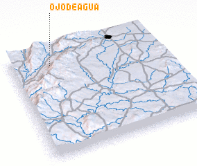 3d view of Ojo de Agua