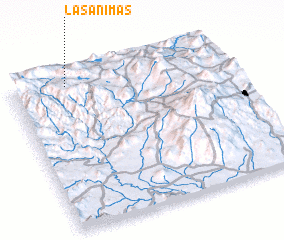 3d view of Las Ánimas